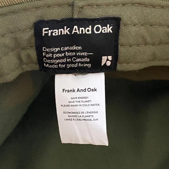 🫒 Frank & Oak Sun Hat - Bucket Hat in Martini Olive - Picture 3 of 5